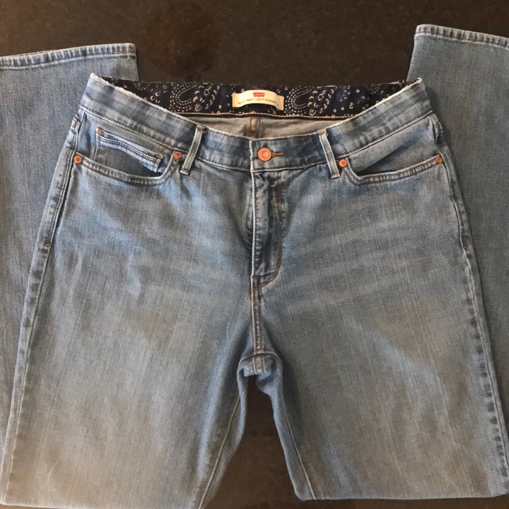 Levi’s Perfect Waist 525 Straight Leg Jeans sz 14M
